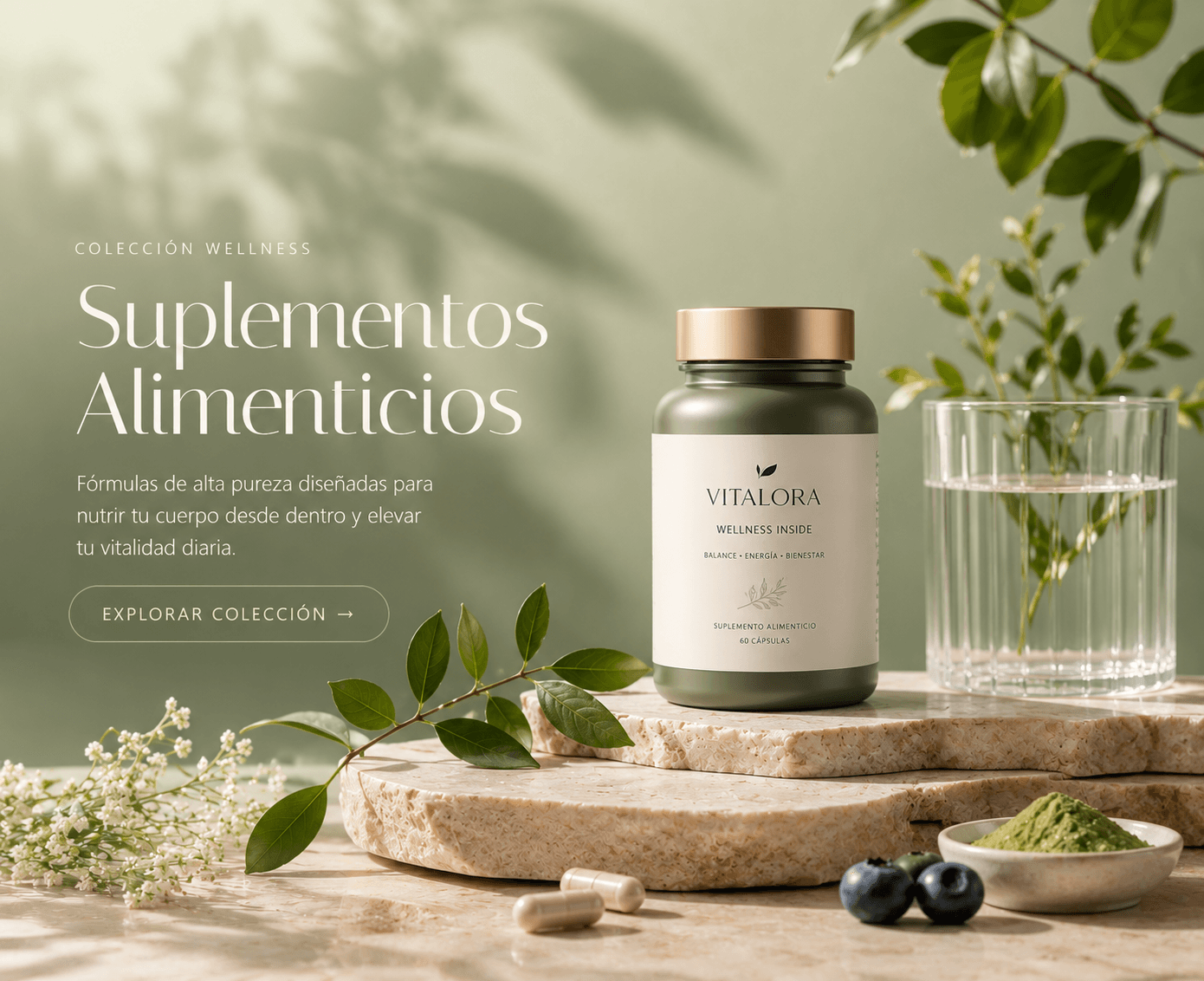 Suplementos Alimenticios — Colección Wellness